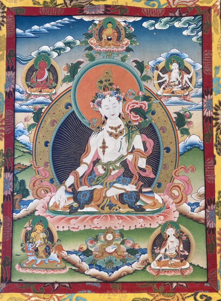 Weiße Tara Thanka